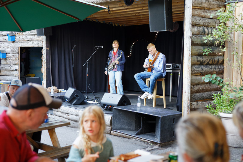 Christina og Pelle von Bülow i Byhaven