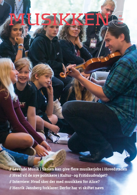 Levende Musik i Skolen/ Wenzell & Bugge. Foto: Christian Brandt